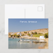 Paros Kust Ansichtkaart Briefkaart (Voorkant / Achterkant)
