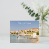 Paros Kust Ansichtkaart Briefkaart (Staand voorkant)