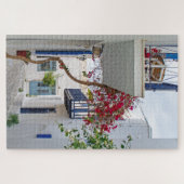 Paros Parikia Zomer Steeg Legpuzzel (Horizontaal)