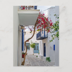 Paros Parikia Zomersteeg Briefkaart