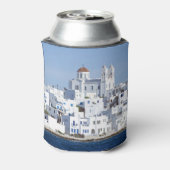 Paros Village Naoussa Island Uitzicht Blikjeskoeler (Blikje Achterkant)