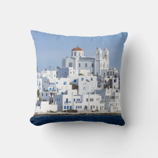 Paros Village Naoussa Island Uitzicht Kussen