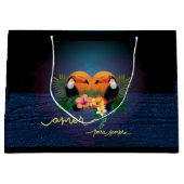 Parot Tropics Gift Bag - Liefde Groot Cadeauzakje (Voorkant)