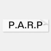 Parp Bumpersticker (Voorkant)