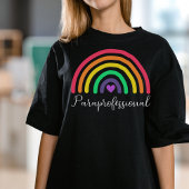 Parprofessional Heart Rainbow T-shirt