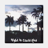 Parque Central 's nachts Magneet (Voorkant)