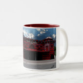 Parque de Bombas de Ponce Tweekleurige Koffiemok (Voorkant rechts)