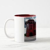 Parque de Bombas de Ponce Tweekleurige Koffiemok (Links)