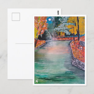 Parque de San Vicente Schilderij van Alfred Fox Briefkaart