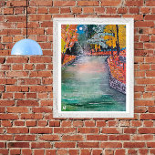 Parque de San Vicente Schilderij van Alfred Fox Canvas Afdruk