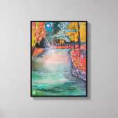 Parque de San Vicente Schilderij van Alfred Fox Canvas Afdruk (Voorkant)