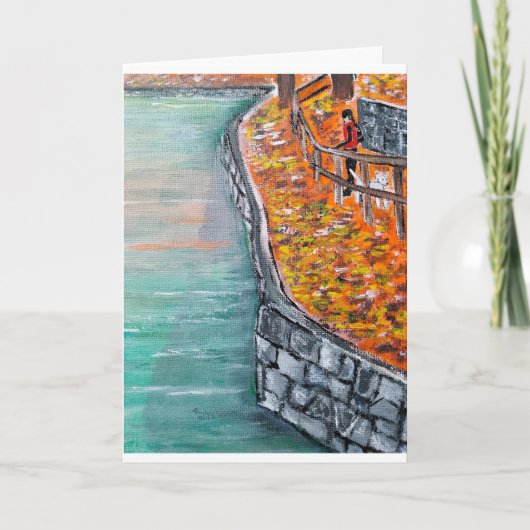 Parque de San Vicente Schilderij van Alfred Fox Kaart (Voorkant)