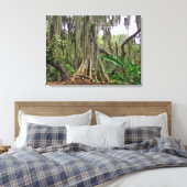 Parque El Gallineral in San Gil Canvas Afdruk (Insitu (Slaapkamer))