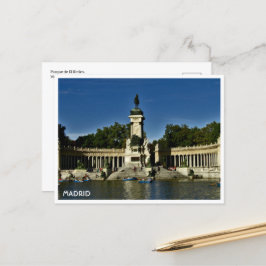 Parque El Retiro, Madrid Briefkaart