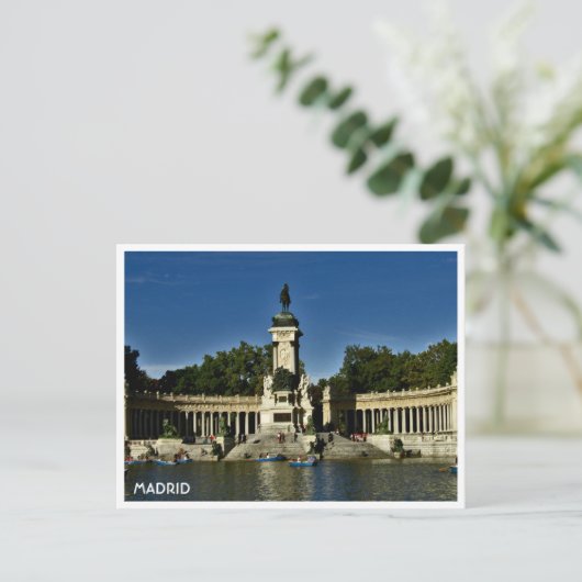 Parque El Retiro, Madrid Briefkaart (Staand voorkant)