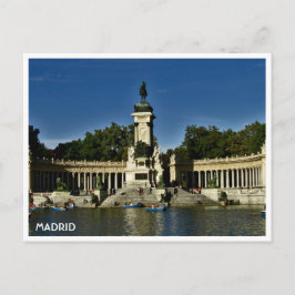 Parque El Retiro, Madrid Briefkaart