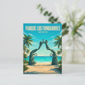Parque Los Fundadores Mexico Briefkaart (Staand voorkant)