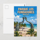 Parque Los Fundadores Mexico Briefkaart (Voorkant / Achterkant)