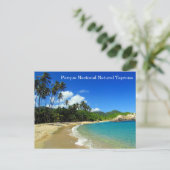 parque nacional natural tayrona briefkaart (Staand voorkant)