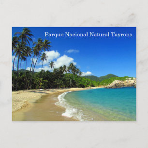 parque nacional natural tayrona briefkaart