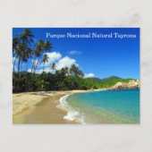 parque nacional natural tayrona briefkaart (Voorkant)