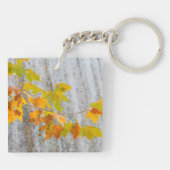 Parque Natural del Monasterio - Fall Leaves Sleutelhanger (Achterkant)