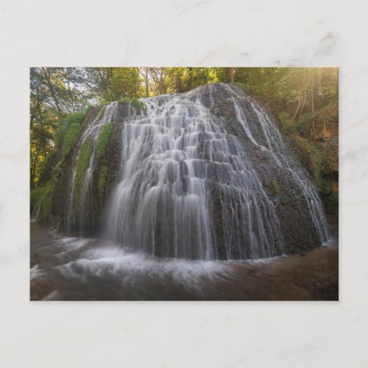 Parque Natural del Monasterio - Waterfall Briefkaart (Voorkant)