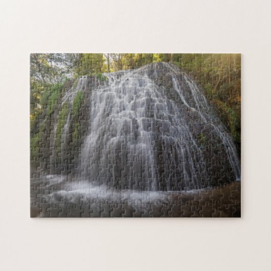 Parque Natural del Monasterio - Waterfall Legpuzzel (Horizontaal)