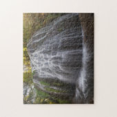 Parque Natural del Monasterio - Waterfall Legpuzzel (Verticaal)