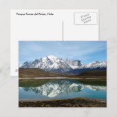 Parque Torres del Paine, Chili Briefkaart (Voorkant / Achterkant)