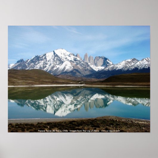 Parque Torres del Paine, Chili Poster (Voorkant)