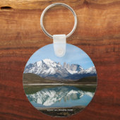 Parque Torres del Paine, Chili Sleutelhanger (Voorkant)