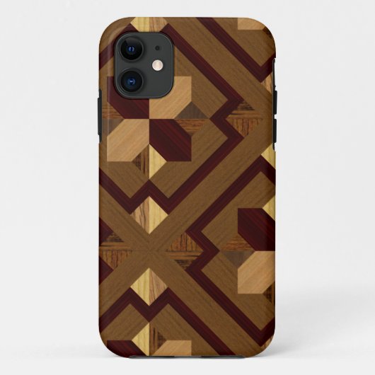 Parquet Case-Mate iPhone Case (Achterkant)