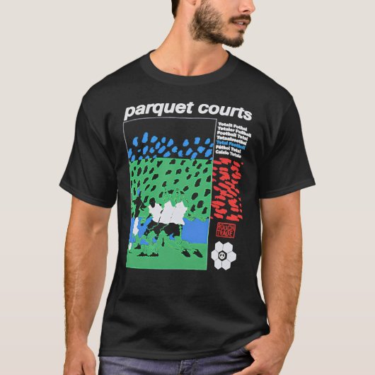 Parquet Courts Merch Classic T-Shirt (Voorkant)