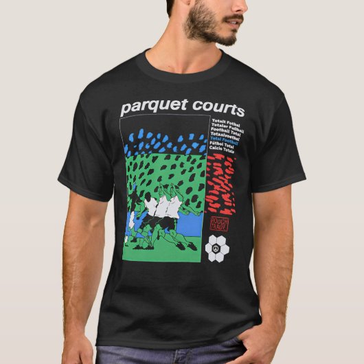 Parquet Courts Merch Classic T-Shirt (Voorkant)