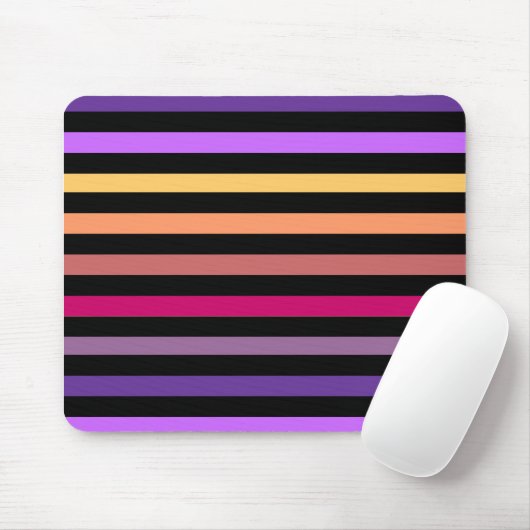 Parquet Stripes Mousepad Muismat (Met muis)