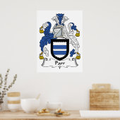 Parr Family Crest Poster (Keuken)