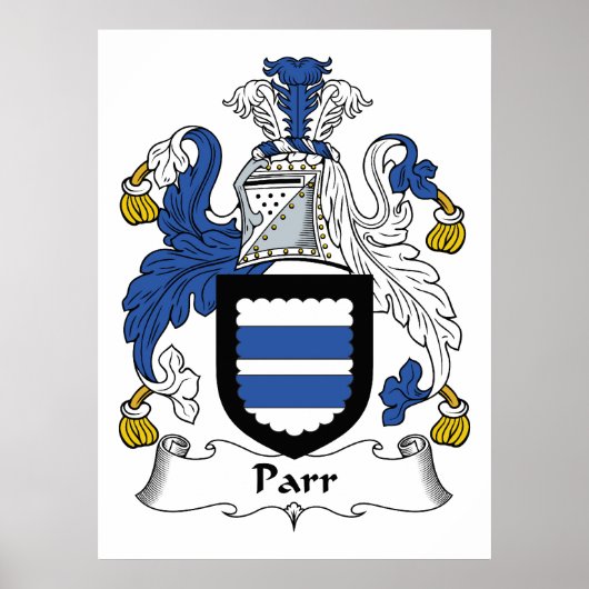 Parr Family Crest Poster (Voorkant)