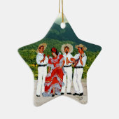 Parranda Jíbara Keramisch Ornament (Rechts)