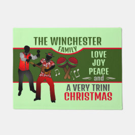 PARRANDEROS MET EEN HELEMAAL Tini-Kerstmis Deurmat