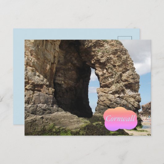 Parranporth, Cornwall Briefkaart (Voorkant / Achterkant)