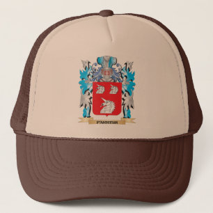 Parrish Coat of Arms - Family Crest Trucker Pet
