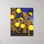 Parrish The Lantern Bearers Canvas Print (Voorkant)