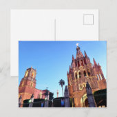 Parroquia de San Miguel Arcangel op Briefkaart (Voorkant / Achterkant)