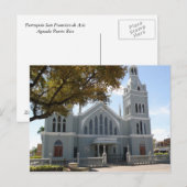Parroquia San Francisco de Asis Aguada Briefkaart (Voorkant / Achterkant)