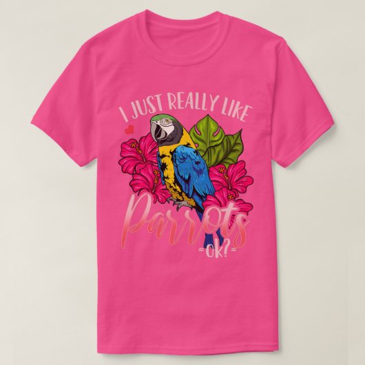 Parrot 50 t-shirt (Design voorkant)