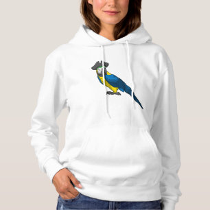 Parrot als Piraat met Pet Hoodie