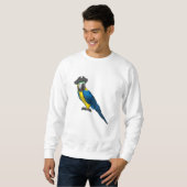 Parrot als Piraat met Pet Trui (Voorkant volledig)