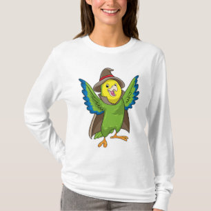 Parrot als Tovenaar met Pet T-shirt