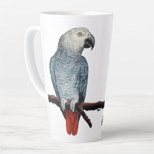 Parrot Art Mok Afrikaanse grijze koffie